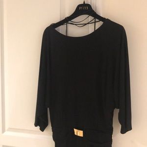 Emilio Pucci black cocktail dress